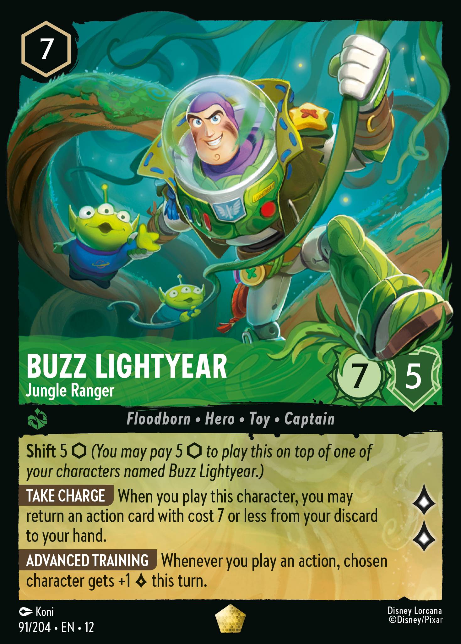 Buzz Lightyear - Jungle Ranger | Wilds Unknown(12)